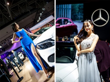 攝影培訓(xùn)學(xué)員：車模拍攝